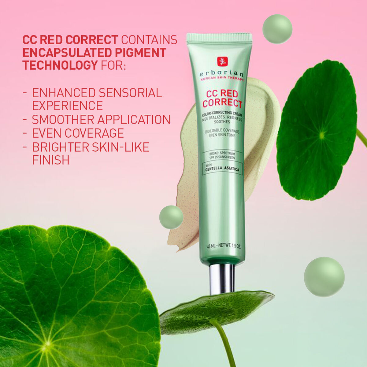 Correction Cream 15ml Centella Asiatica With SPF25